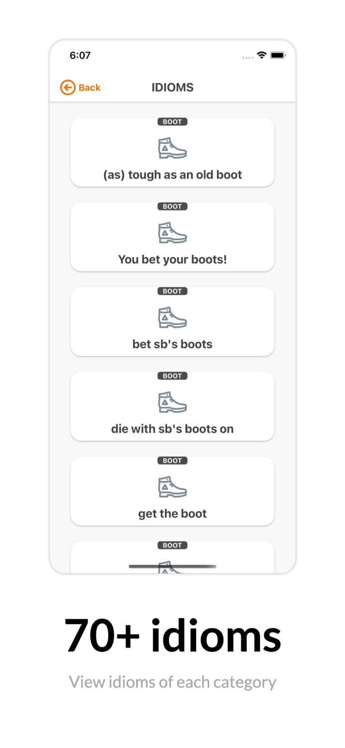 English Clothing Idioms