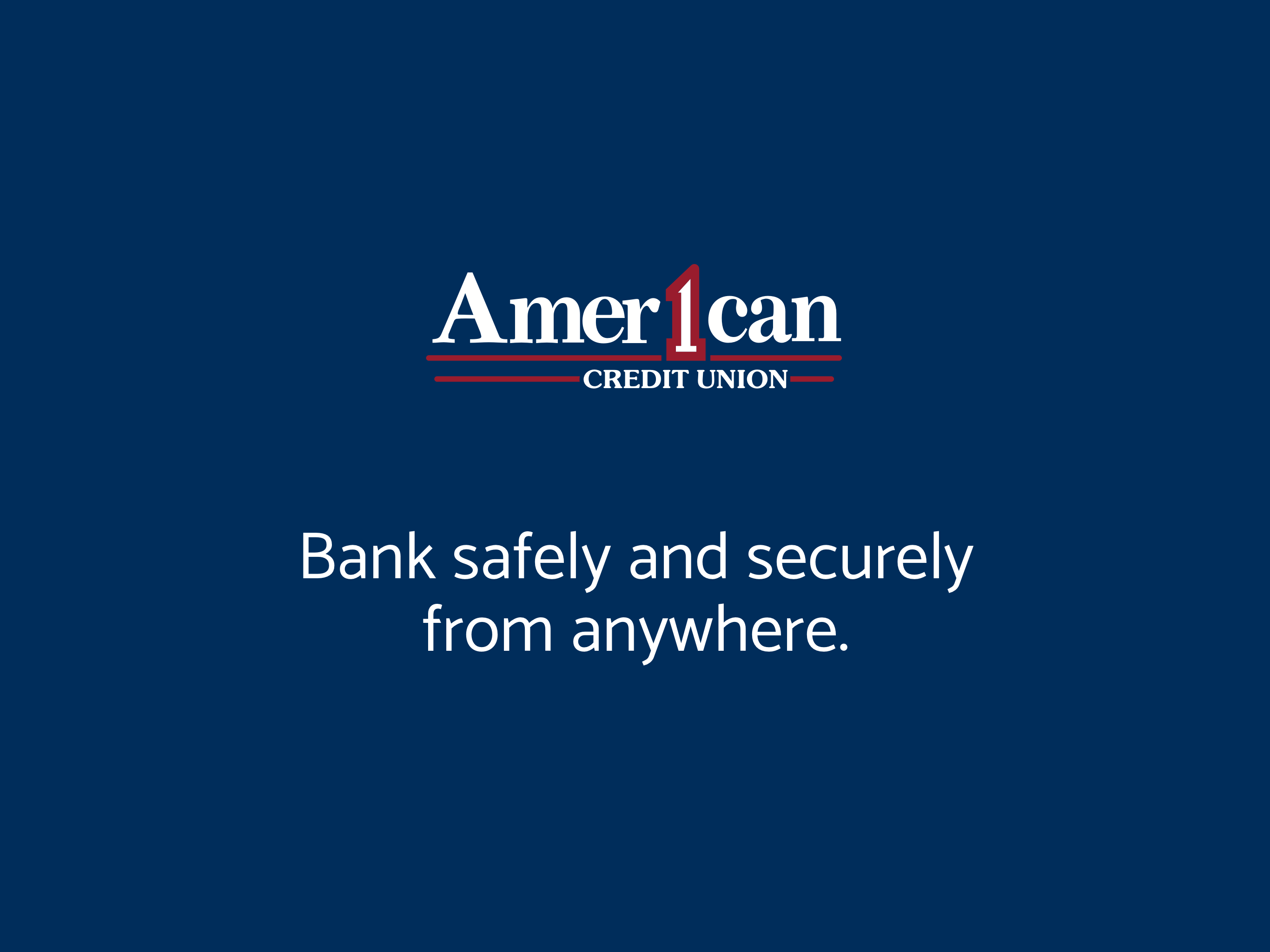 American 1 Online Banking