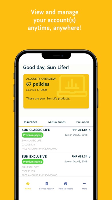 PH Sun Life Screenshot