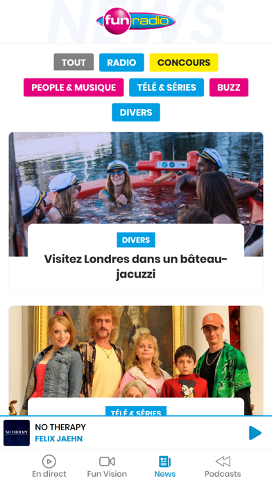 How to cancel & delete Fun Radio Belgique from iphone & ipad 1