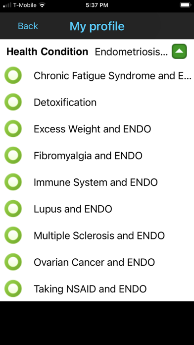 Endometriosis + Screenshot