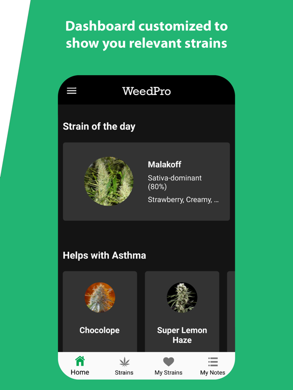 Screenshot #5 pour WeedPro: Cannabis Strain Guide