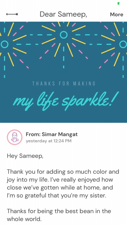 DearYou: Virtual Cards