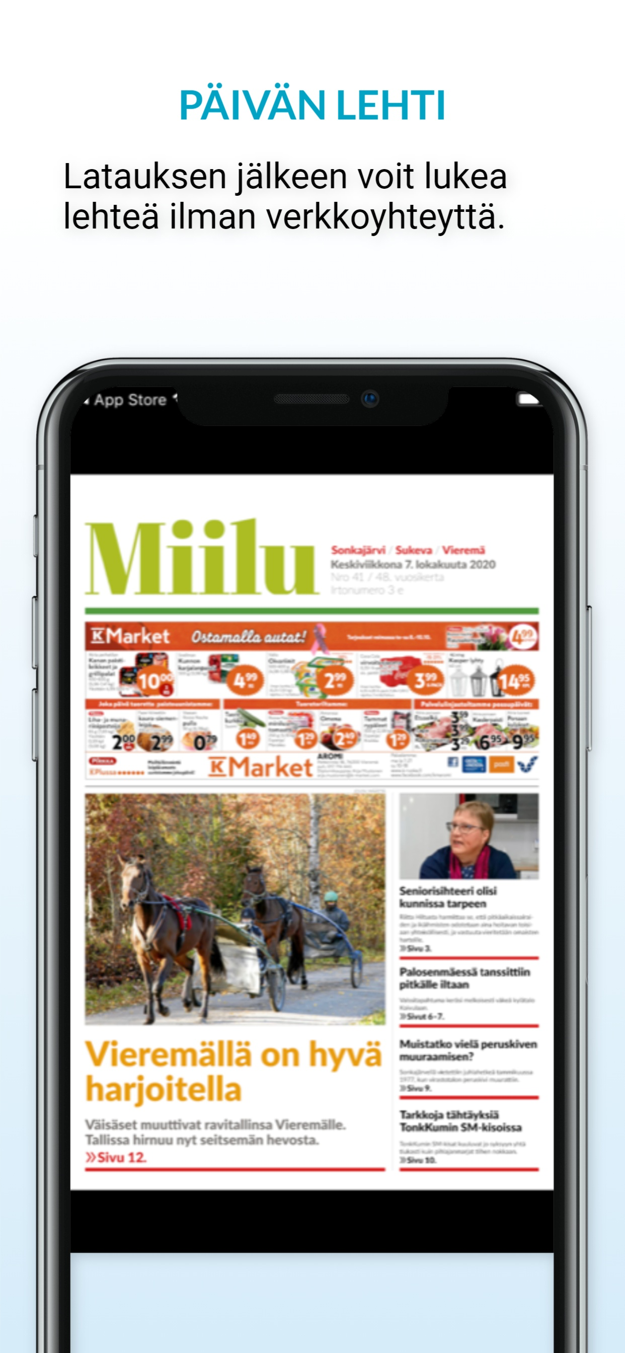 Miilu, päivän lehti