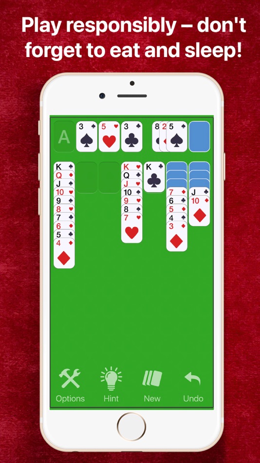 #4. Only Solitaire - The Card Game (iOS) 由: the binary family