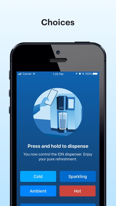 iON Touchless iPhone screenshot 5 - Food & Drink app