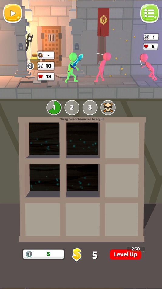 #2. Stickman Merge (iOS) 由: Zoomzo Games OU