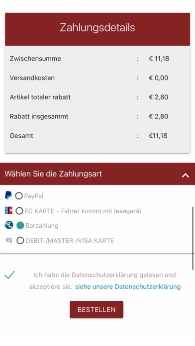 Pizzeria Milano Hürth Screenshot