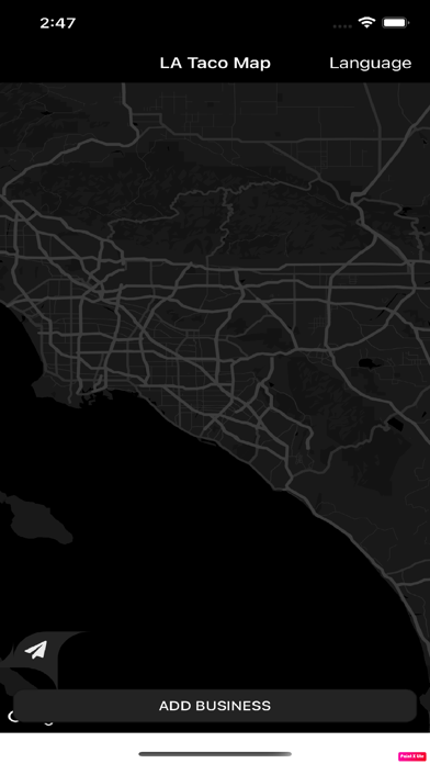 LA Taco Map Screenshot