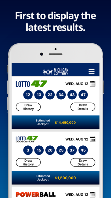 How to cancel & delete Michigan Lottery Numbers from iphone & ipad 1
