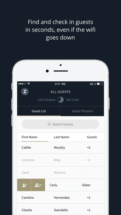 How to cancel & delete Guest List App | zkipster from iphone & ipad 2