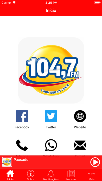 Screenshot #3 pour 104.7 FM