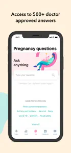 K+ pregnancy medical companion screenshot #3 for iPhone