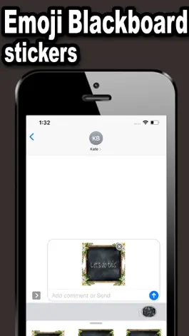 Game screenshot Emoji blackboard stickers apk
