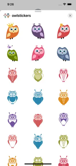 Game screenshot Owl Sticker Collection apk