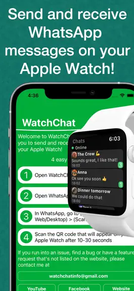 Game screenshot WatchChat 2: Chat on Watch mod apk