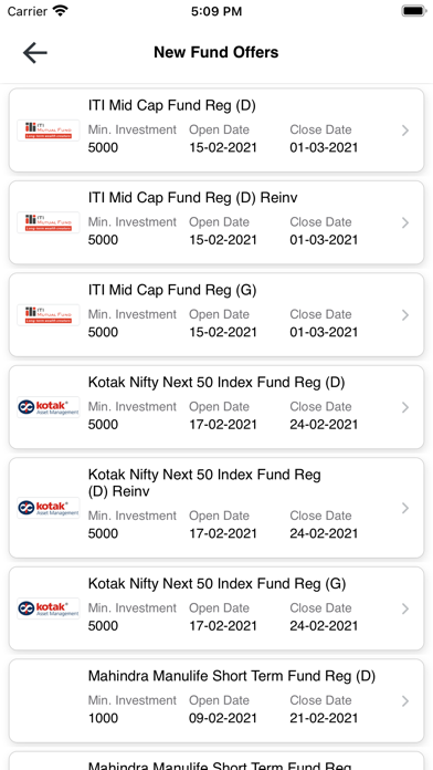 Vashistha Capital Screenshot