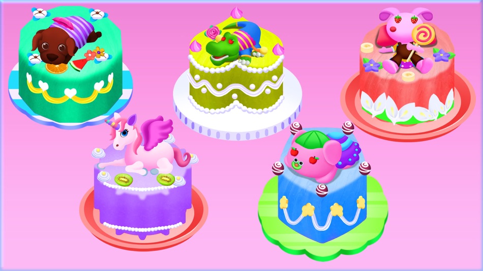 #7. Make Animal Cake Maybe Unicorn (iOS) 由: 平 类