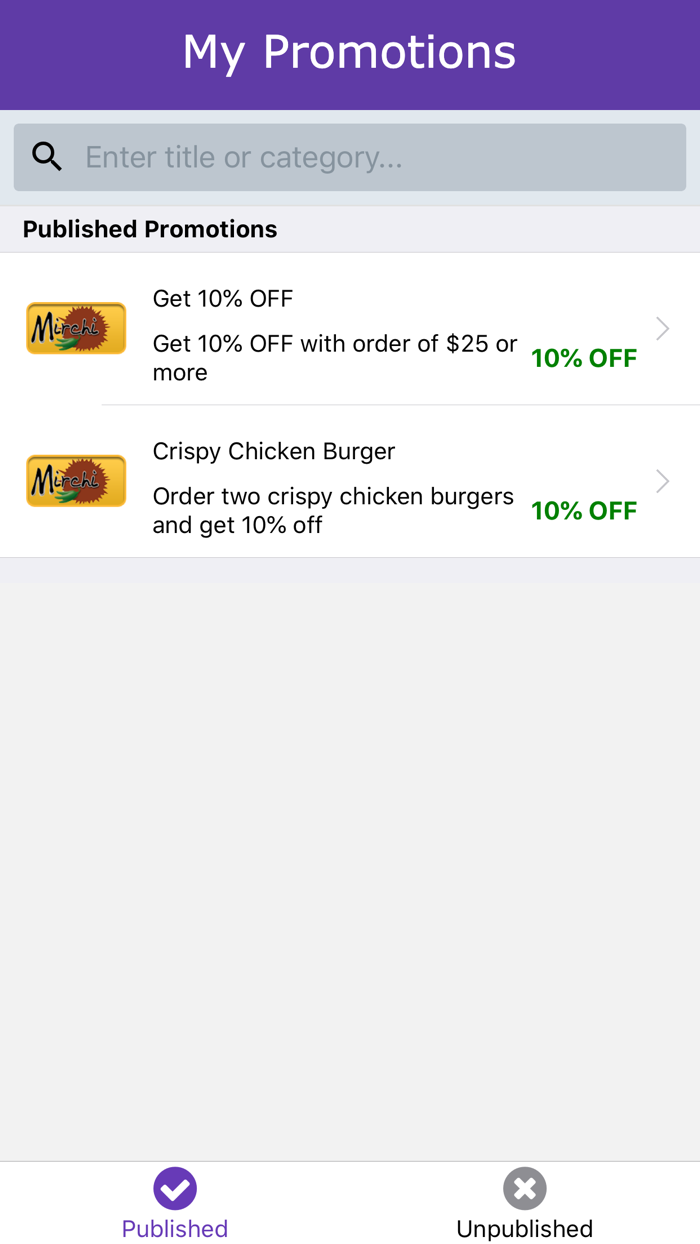 SpotEatery - Merchant