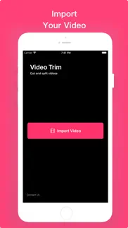 video trim -cut and clip video iphone screenshot 1