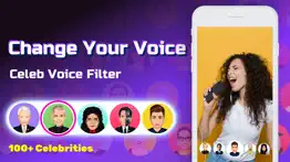 celeb voice filter - talkz iphone screenshot 1