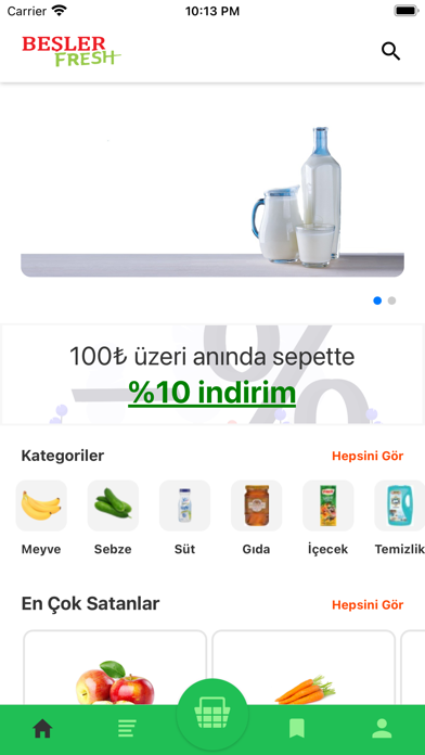 Beşler Fresh Sanal Market Screenshot