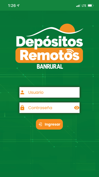 Depósitos Remotos Screenshot