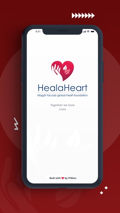 Heal a Heart iPhone screenshot 1 - Medical app