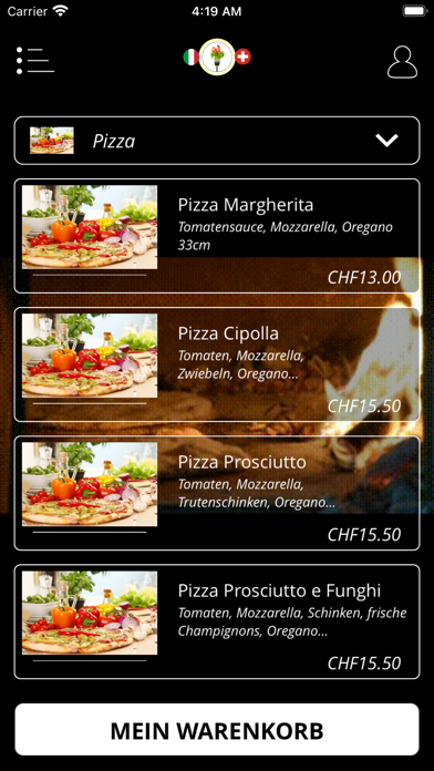 Pizzeria Mamma Mia Rotkreuz Screenshot