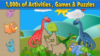 Dino Puzzle Kid Dinosaur Games Screenshot