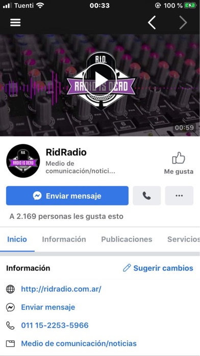 Screenshot #2 pour RID RADIO