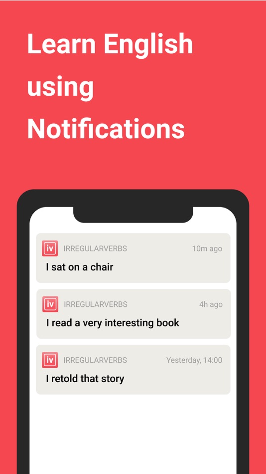 #1. iv: Irregular Verbs (iOS) 由: Vitalii Liber