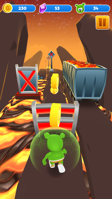 Gummy Bear Run Endless Running Screenshot