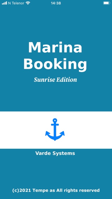 Marina Booking Screenshot