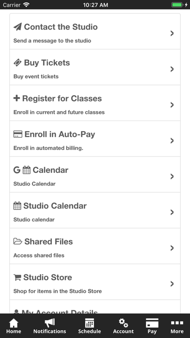 Rimview Dance Studio Screenshot