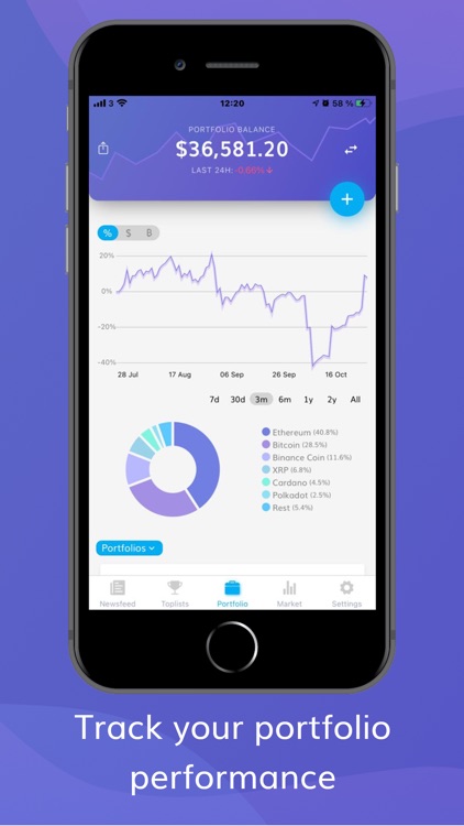 Altpocket: Crypto tracker