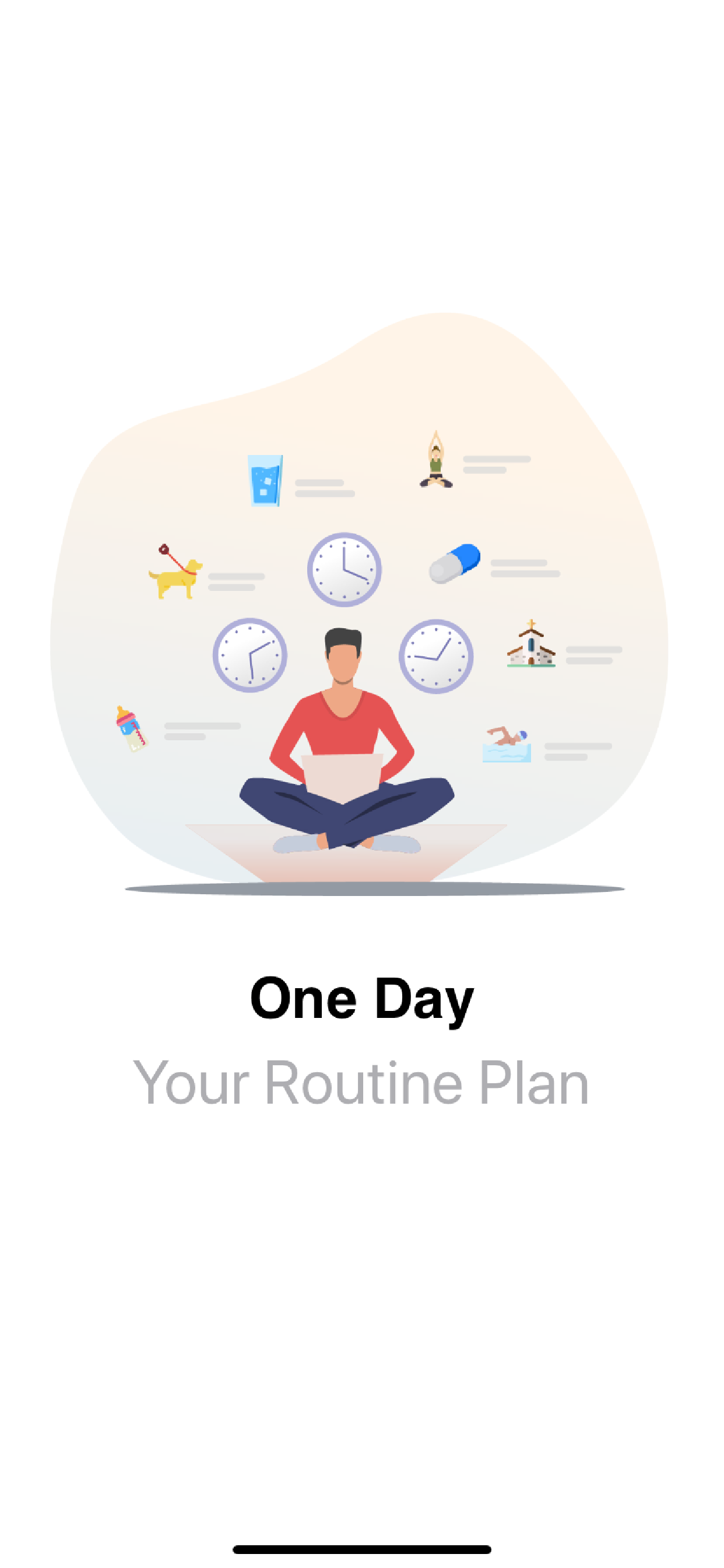 One Day - 您的每日例行计画