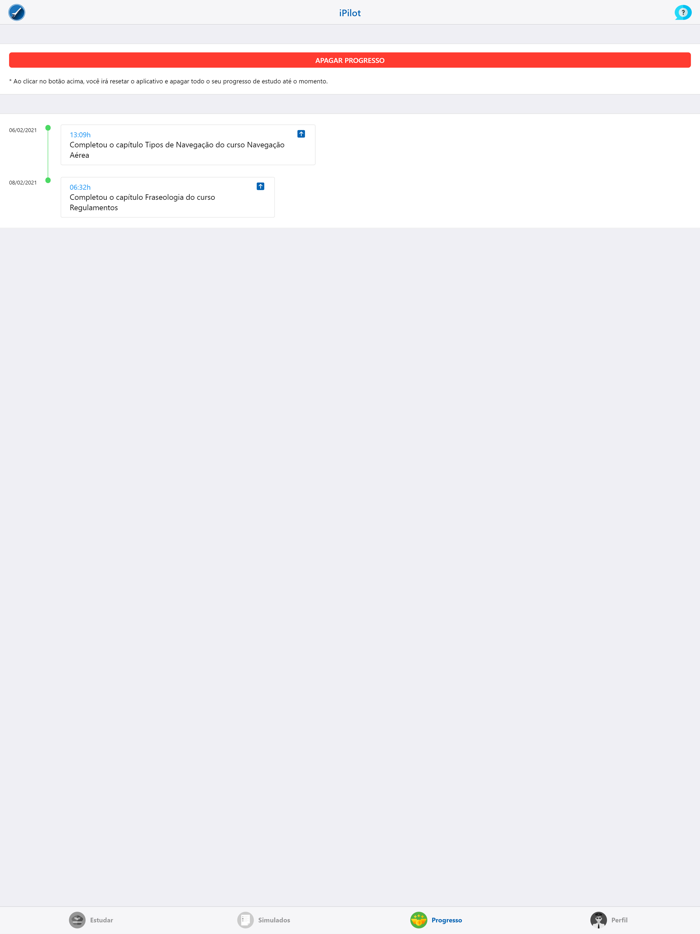 iPilot - Regulamentos