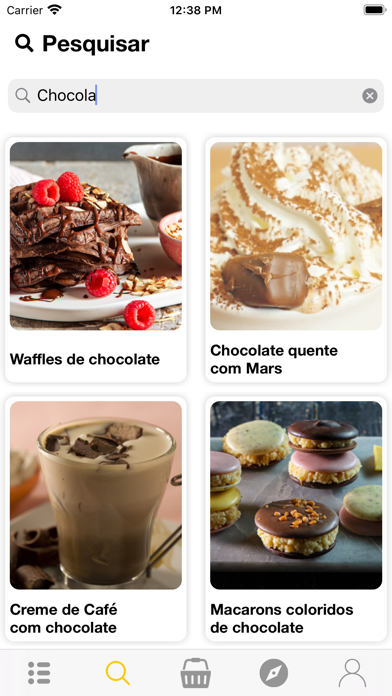 Receitas Fáceis e Deliciosas Screenshot