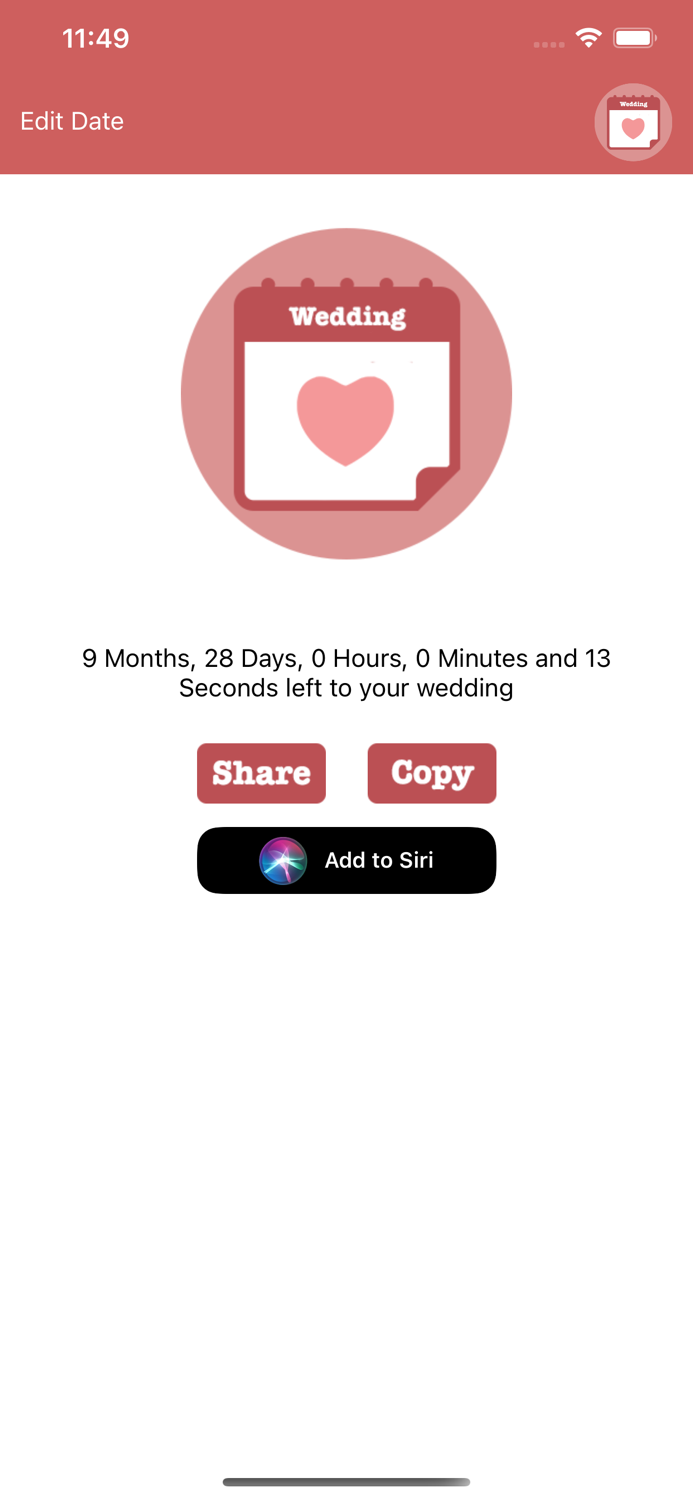 Wedding Countdown - New