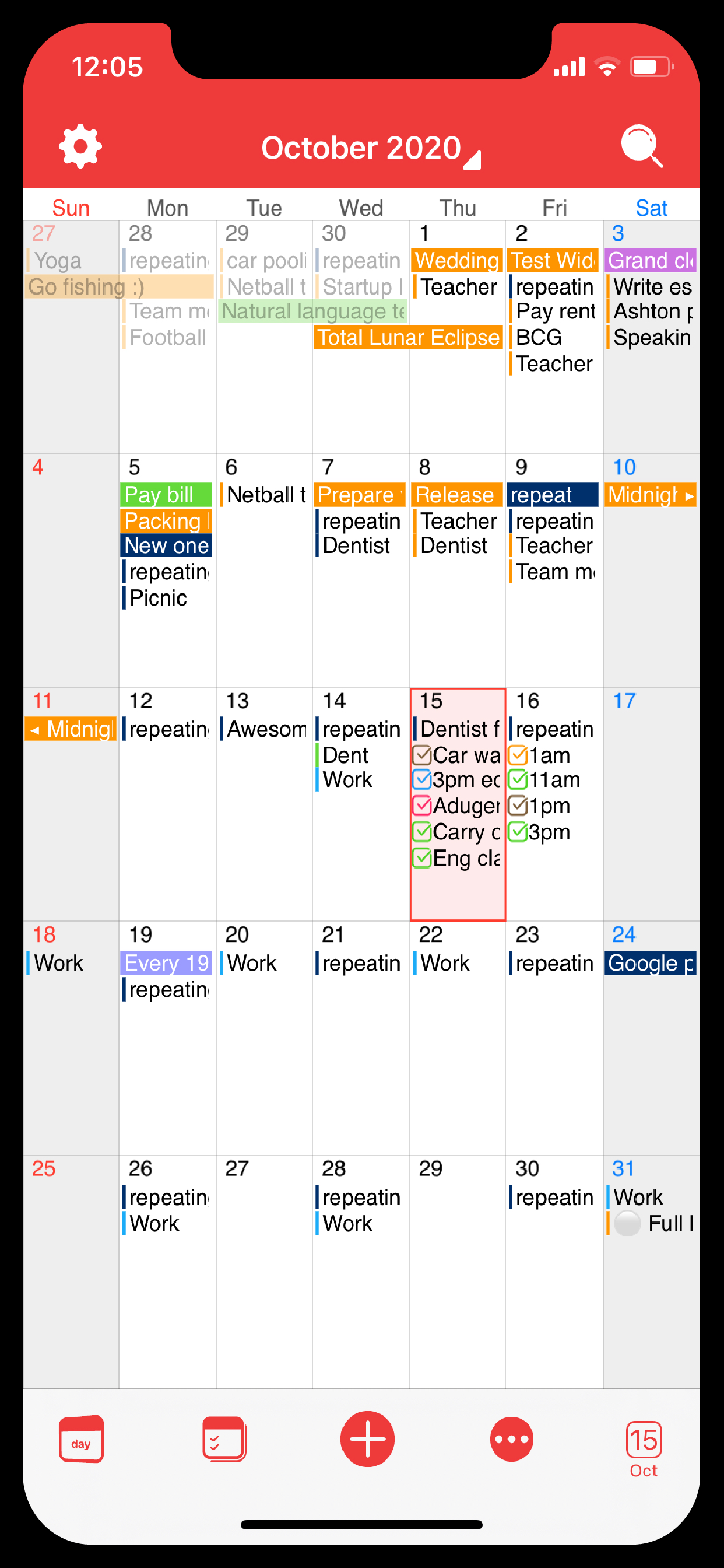 WidgetCal-Calendar Widget