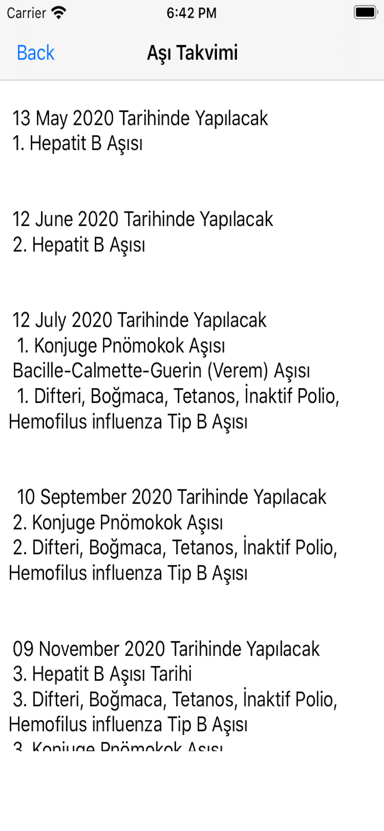 Bebek Gelişimi Hafta Hafta
