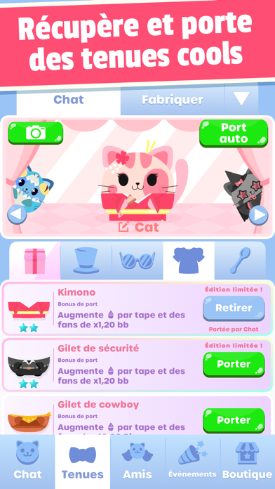 Screenshot #1 pour Greedy Cats: clique chaton