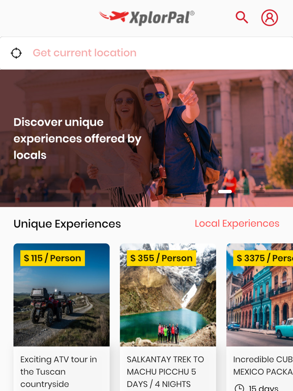 XplorPal iPad screenshot 3 - Travel app