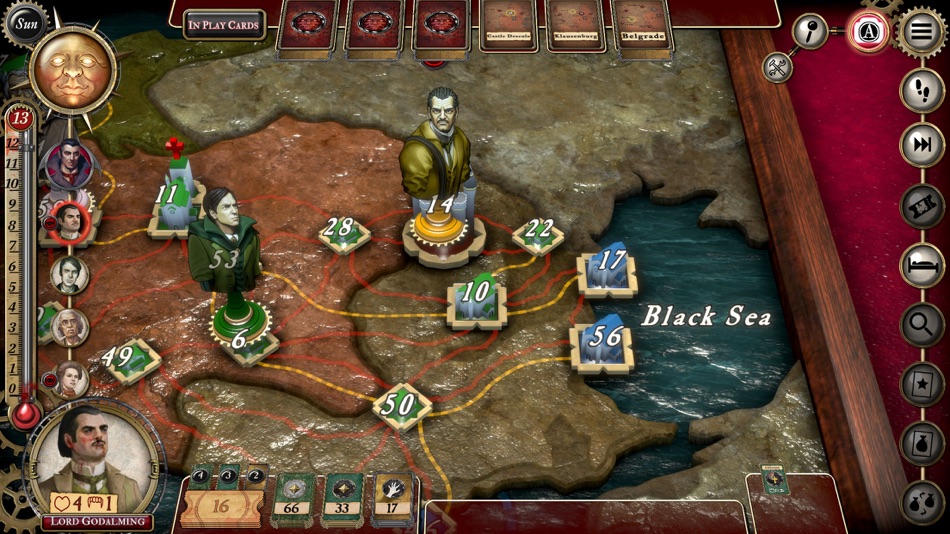 #5. Fury of Dracula (iOS) Bởi: Nomad Games