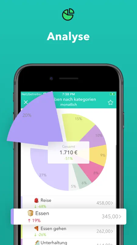 Moneon – Haushaltsbuch, Budget screenshot 5 of 5