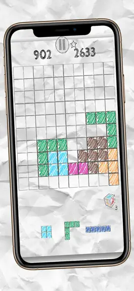 Game screenshot Paper Blocks Puzzle hack