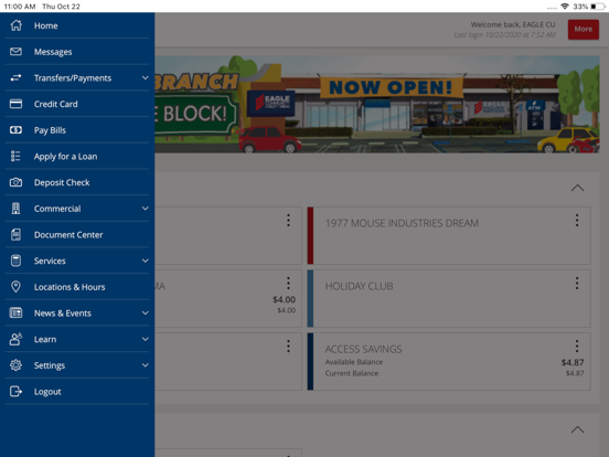 Screenshot #5 pour Eagle CU Mobile