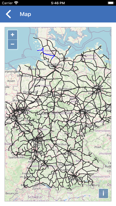 RN GPS-Streckenkenntnis Screenshot