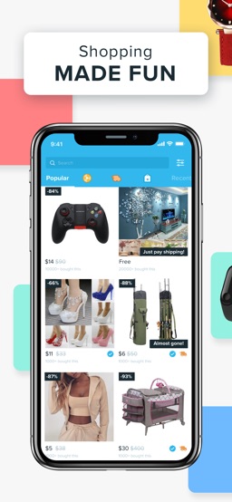 Wish app screenshot